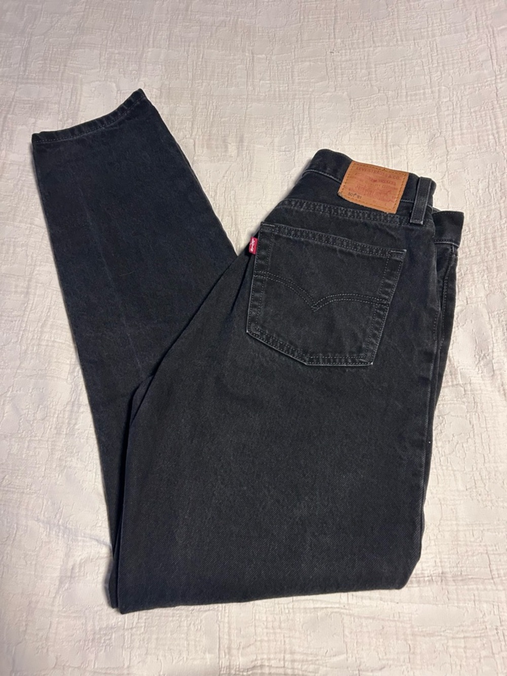 Levi's Black Straight-Leg Women's Jeans